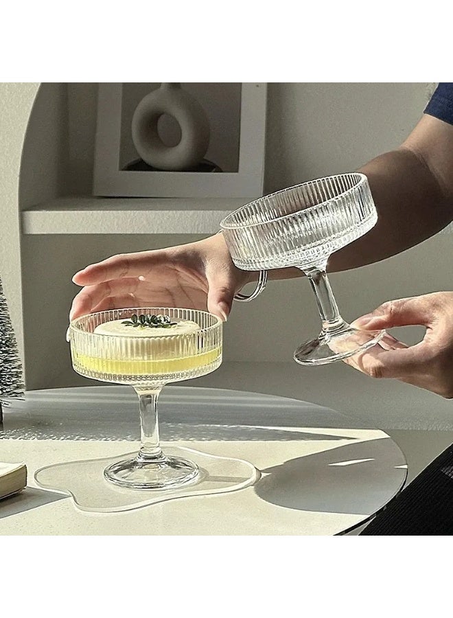 PINKSAMA 2pcs Dessert Cup, Dessert Bowl, Glass Dessert Cup, Ice Cream Cup, Pudding Cup, Custard Bowl - Image 4