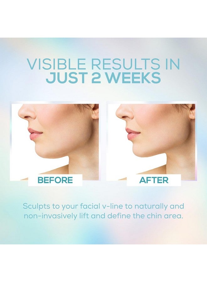 فينوس فيساج حزام الذقن Venus Visage للذقن المزدوجة للنساء/الرجال، حزام الذقن القابل لإعادة الاستخدام للنوم، قناع رفع الذقن لتحديد خط الفك، حزام الفك المنحوت بصريًا، حزام الذقن المزدوجة لتنحيف الوجه (وردي) - Image 5