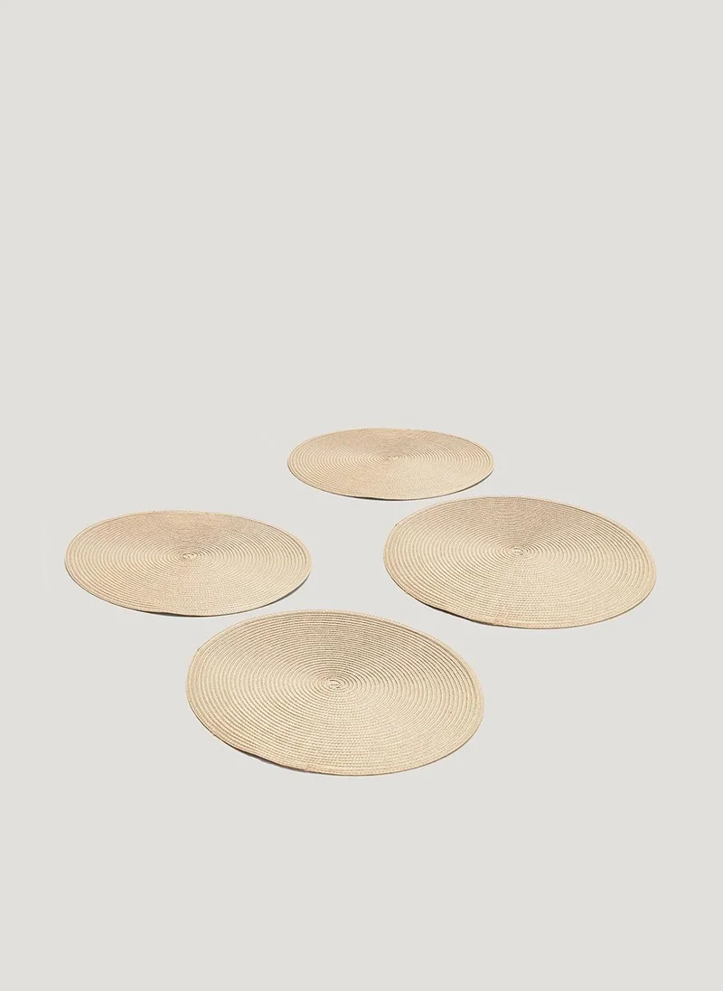 Matalan 4 Pack Natural Woven Placemats