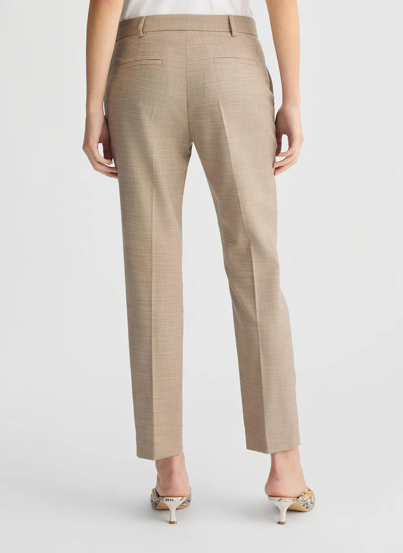 Liu Jo Beige high-rise trousers