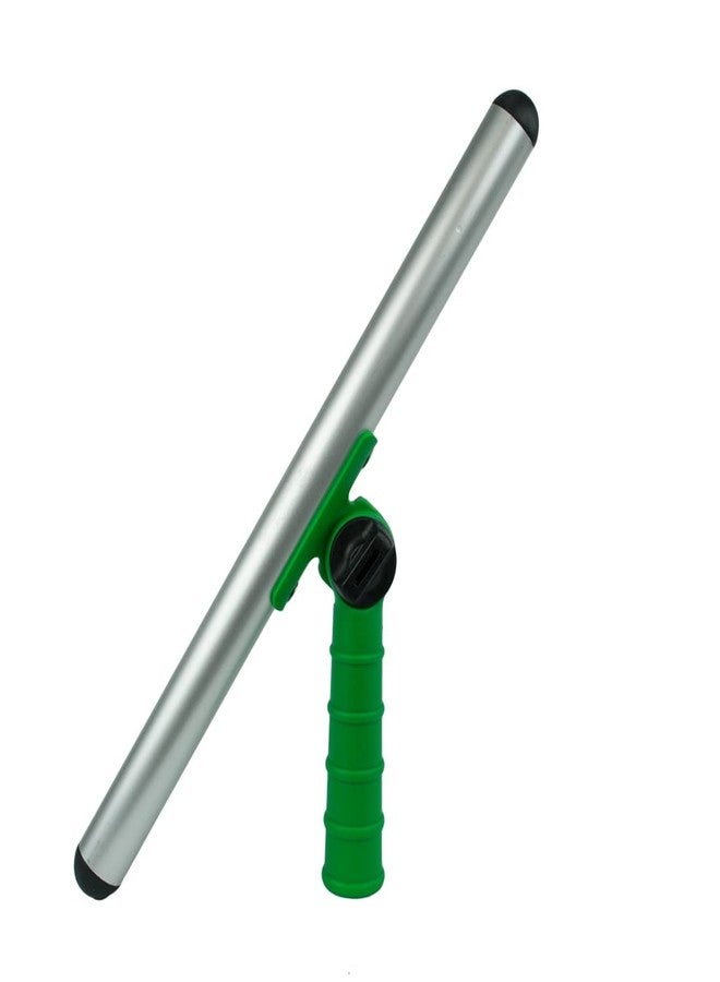 Unger Commercial 18" Swivel Strip T-Bar Window Washer Handle - Lightweight Aluminum with 7-Position Adjustable Head for Hard-to-Reach Areas SV450