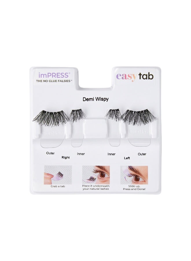 Kiss Impress Press-on Falsies Easy Tab Lashes ILT03C - Image 2