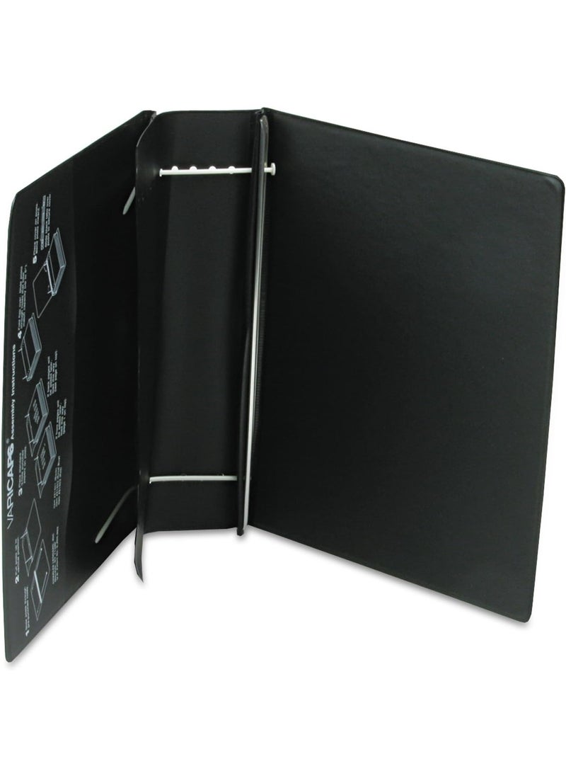 Charles Leonard Charles Leonard Expandable Varicap Binder, Expandable to 1500 Sheets, 8.5 X 11 Inches, Black (61601) 