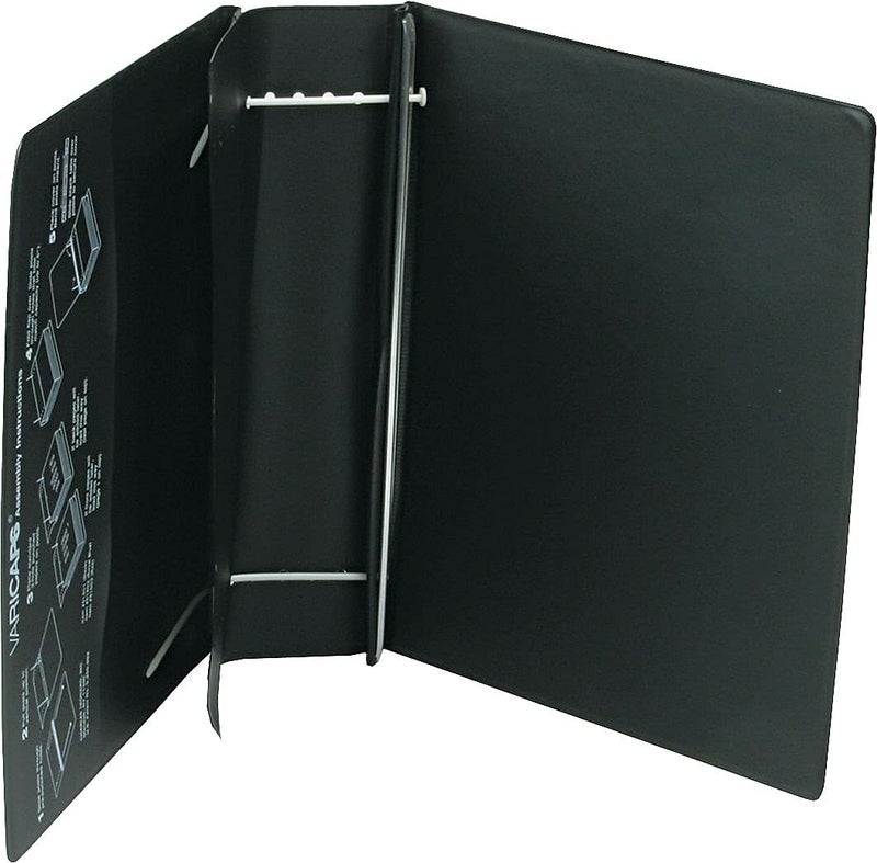 Charles Leonard Expandable Varicap Binder, Expandable to 1500 Sheets, 8.5 X 11 Inches, Black (61601) - Image 2