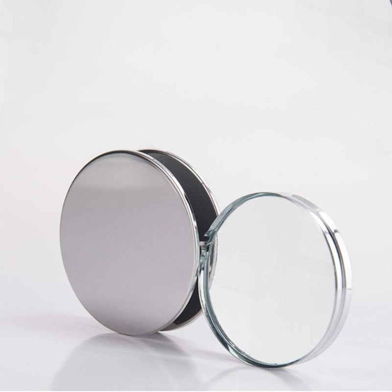 RUIXIB Portable Magnifier Foldable Round 20X Magnifying Glass with Metal Protective Case,Pocket Handheld Magnifier Loupe Lens for Reading Inspection Science Diamonds - Image 5