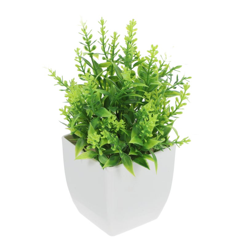 🌱 نباتات صناعية بلاستيكية للديكور الداخلي شجرة بونساي صناعية واقعية للمنزل والمكتب - Image 1