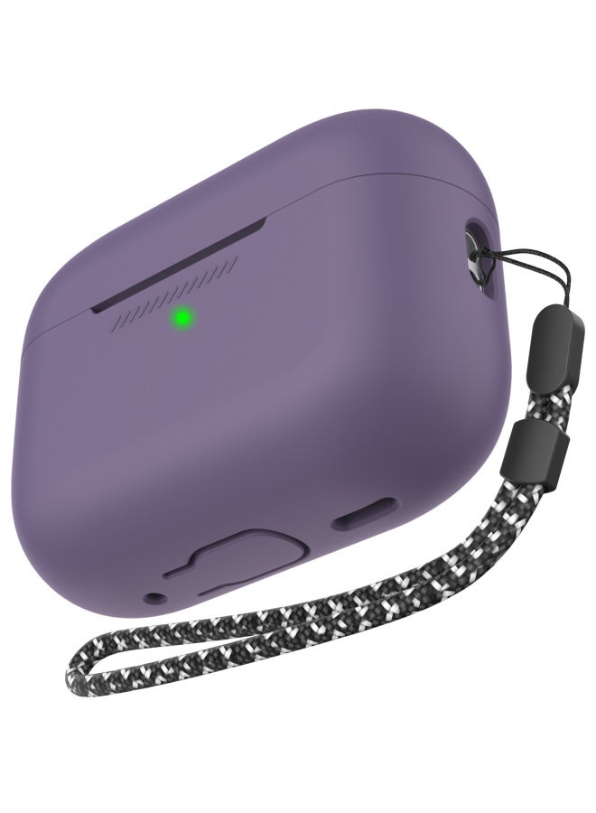 أهاستايل مناسب لـ Apple Airpods Pro 2 - غطاء سيليكون واقي عالمي مع سدادة غبار لكل من Lightning وType-C - Image 1