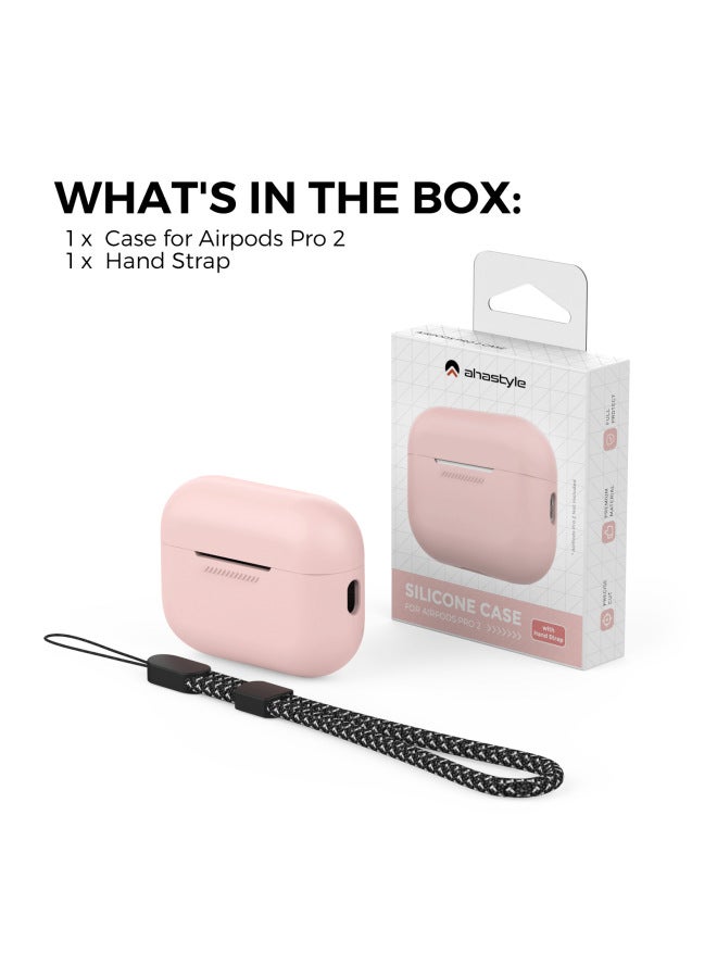 أهاستايل مناسب لـ Apple Airpods Pro 2 - غطاء سيليكون واقي عالمي مع سدادة غبار لكل من Lightning وType-C - Image 5