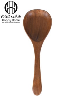 Happy Home Wooden Spoon Kitchen Cooking Utensils Non-Scratch Stirring Serving Non-Stick Heat Resistant 30cm  - Image 1
