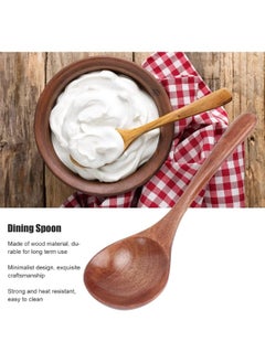Happy Home Wooden Spoon Kitchen Cooking Utensils Non-Scratch Stirring Serving Non-Stick Heat Resistant 30cm  - Image 4