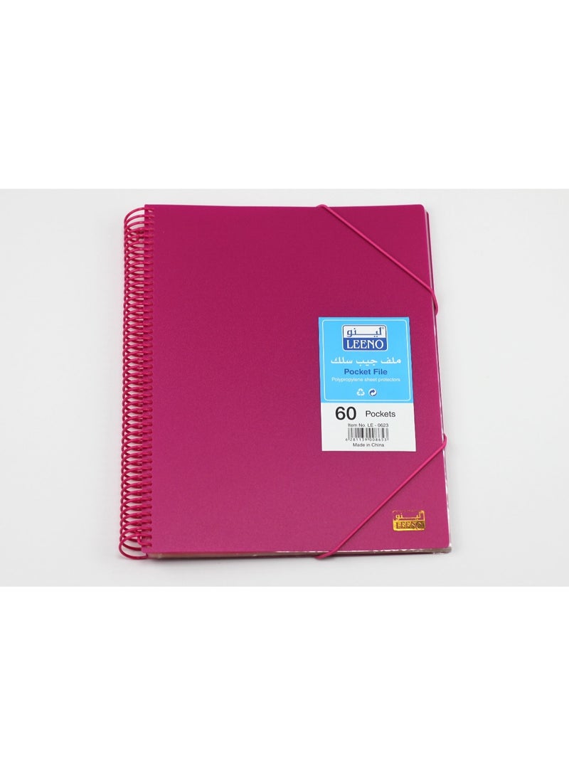 LEENO File Pocket A4 - 60 Sheets  - Image 2