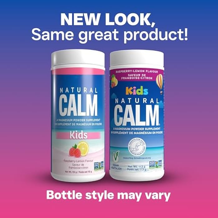 Natural Calm NATURAL VITALITY Magnesium Citrate Powder Kids Calm, 113 GR - Image 2