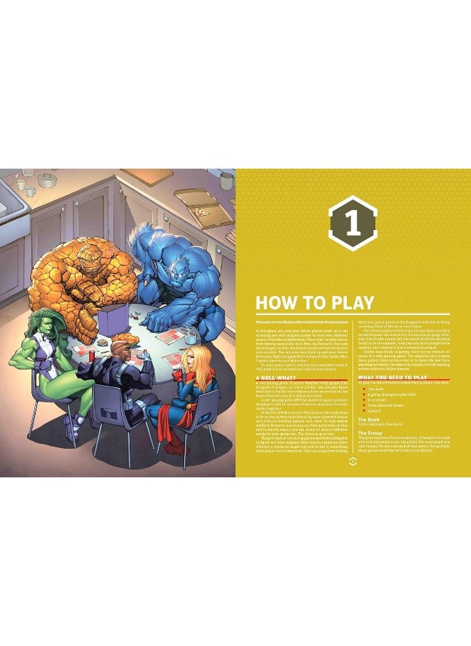 Marvel Multiverse Role-playing Game: Core Rulebook  - Image 2