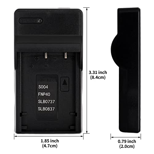Norifon NP-40 USB Charger for Fujifilm FinePix F402, F403, F420, F455, F460, F470, F480, F610, F650, F700, F710, F810, F811, J50, V10, Z1, Z2 Camera and More - Image 5