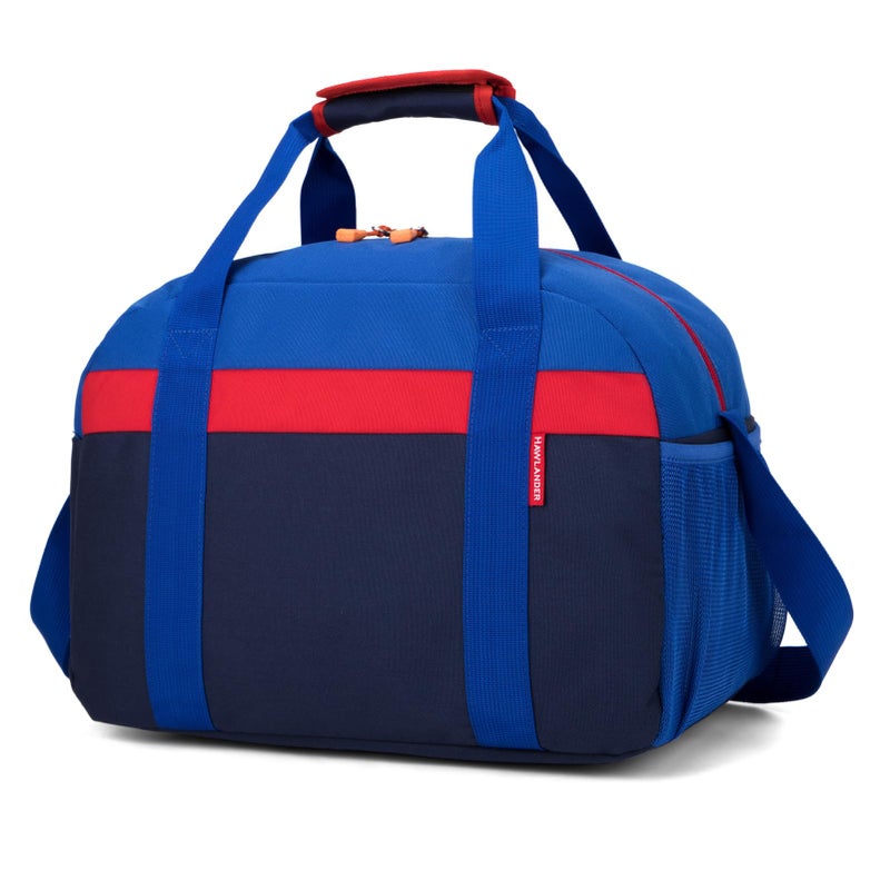 HawLander Small Duffle Bag for Kids Boys or Girls Gym Bag for Sports TravelDark Blue - Image 2