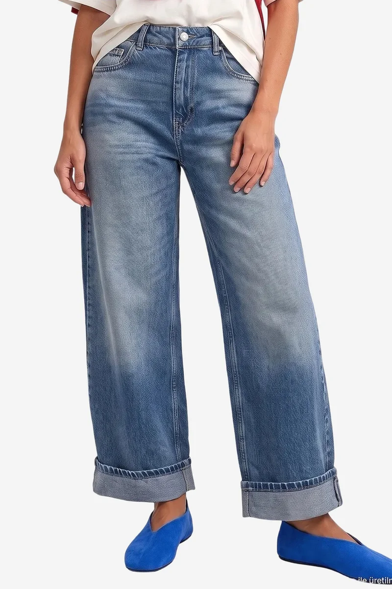 DILVIN Women's Cotton Jeans