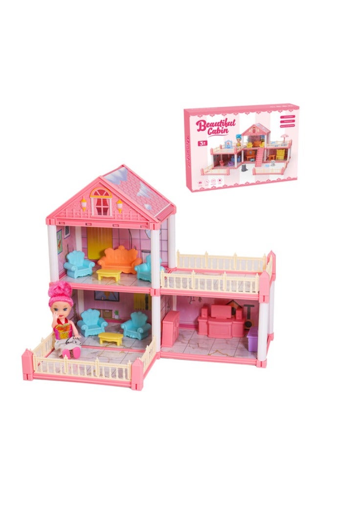 بيوتيفول بيت واكسسوارات مع 2عروسة صغير#18-2939398 - Image 1