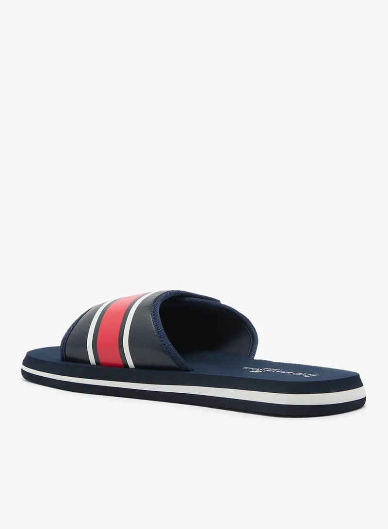 BRAVE SOUL MENS FOAM SLIDER WITH ADJUSTABLE PU STRAP