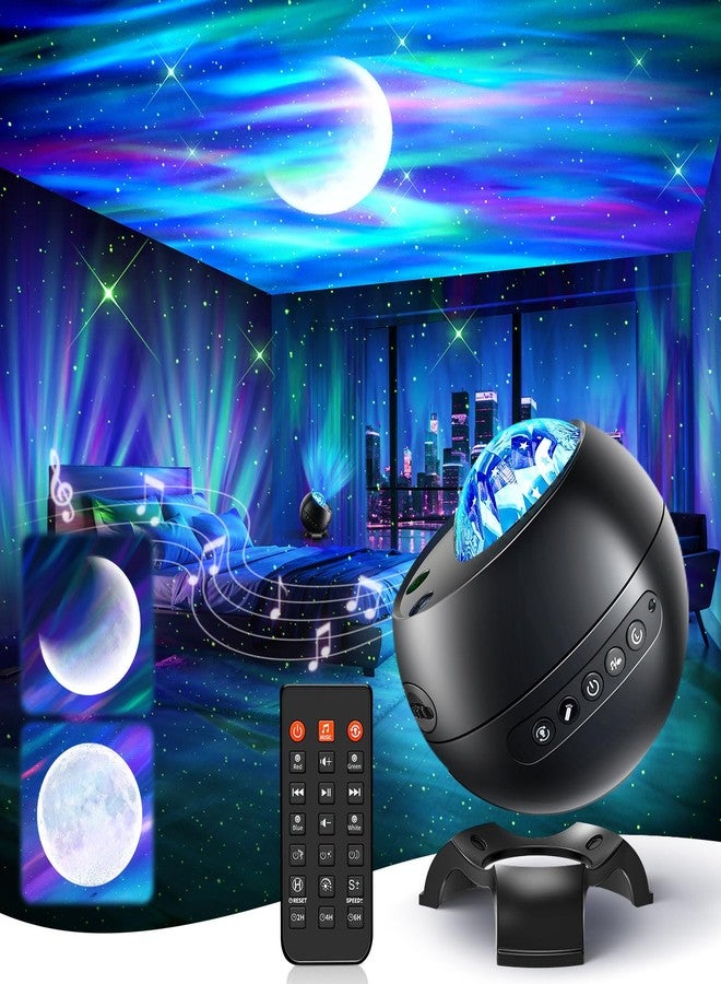 One Fire Galaxy Projector for Bedroom, 21Colors Northern Lights,15White Noise&Bluetooth Star Projector Galaxy Lights, Remote Ambient Lighting,Aurora Halloween Decor Christmas,Gifts for Kids,Adults - Image 1