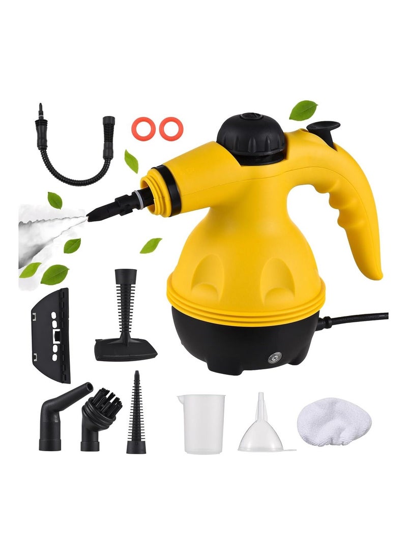 دينكس دنكس جهاز تنظيف بالبخار المحمول 1200 واط – متعدد الوظائف مع 9 ملحقات - Image 1