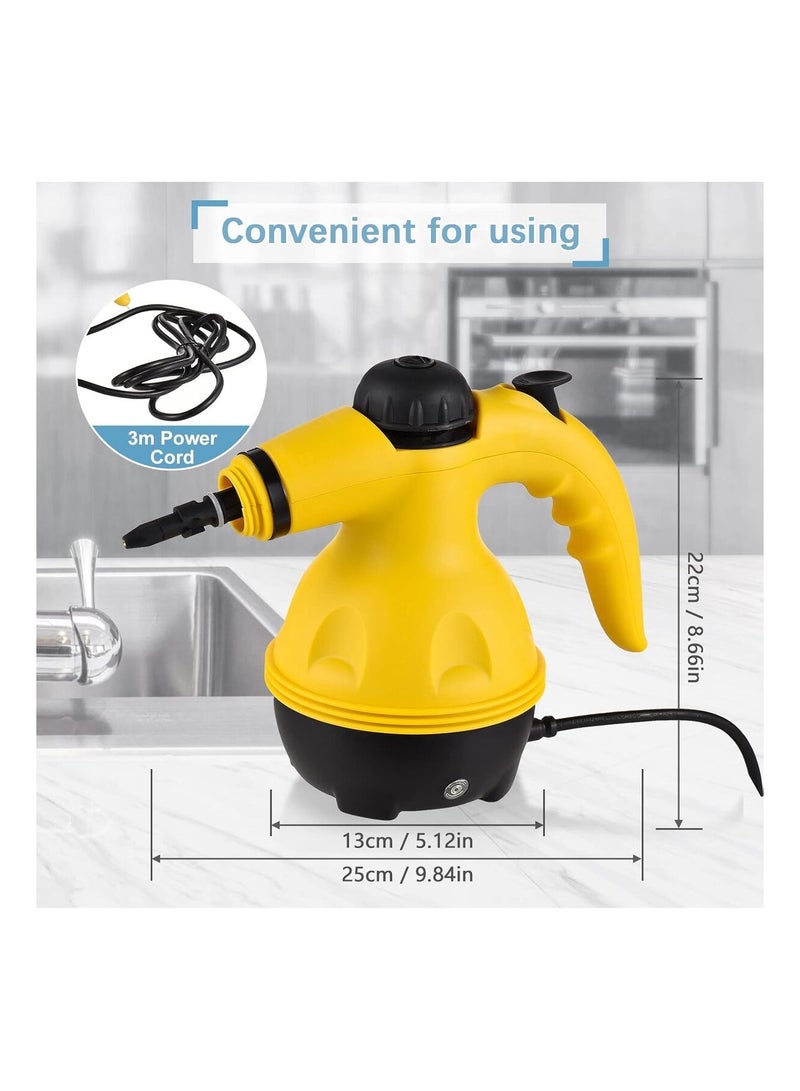 دينكس دنكس جهاز تنظيف بالبخار المحمول 1200 واط – متعدد الوظائف مع 9 ملحقات - Image 2