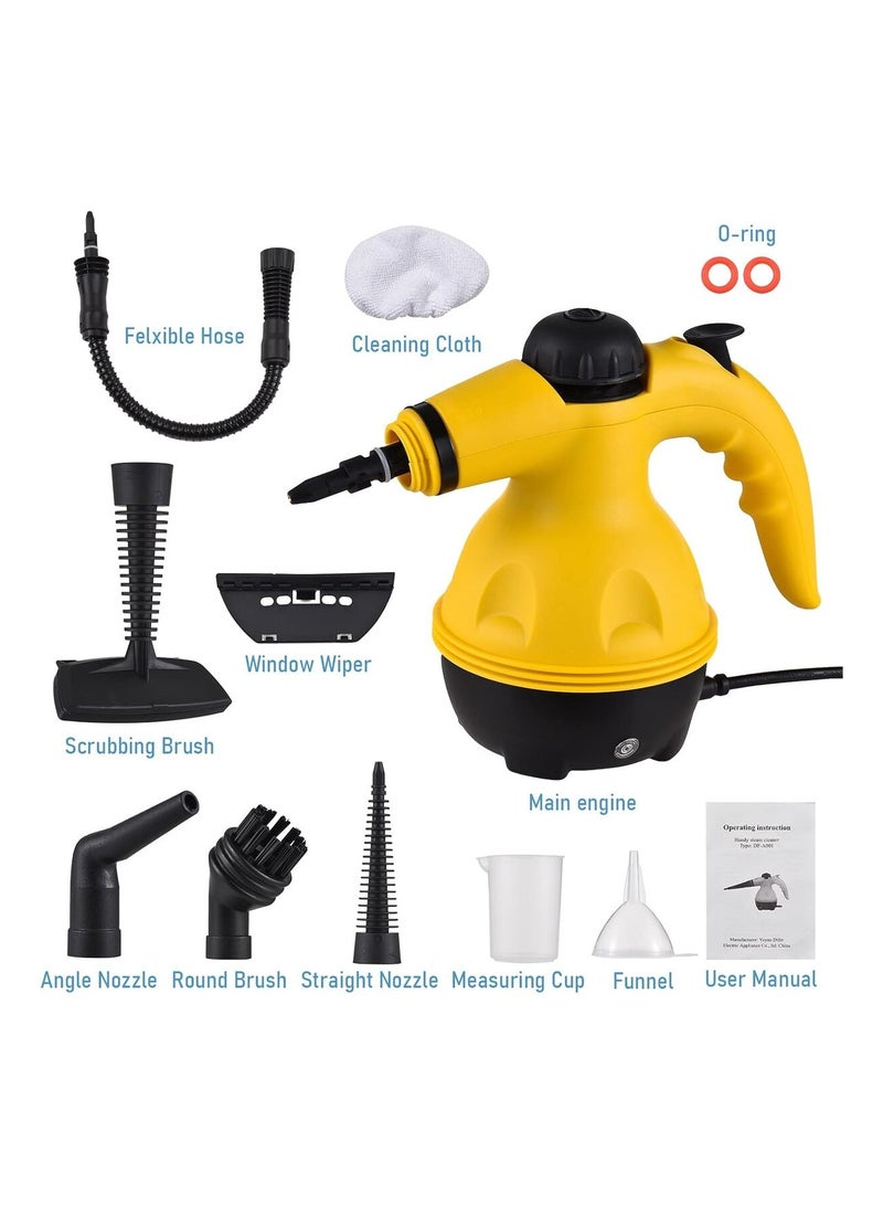 دينكس دنكس جهاز تنظيف بالبخار المحمول 1200 واط – متعدد الوظائف مع 9 ملحقات - Image 5