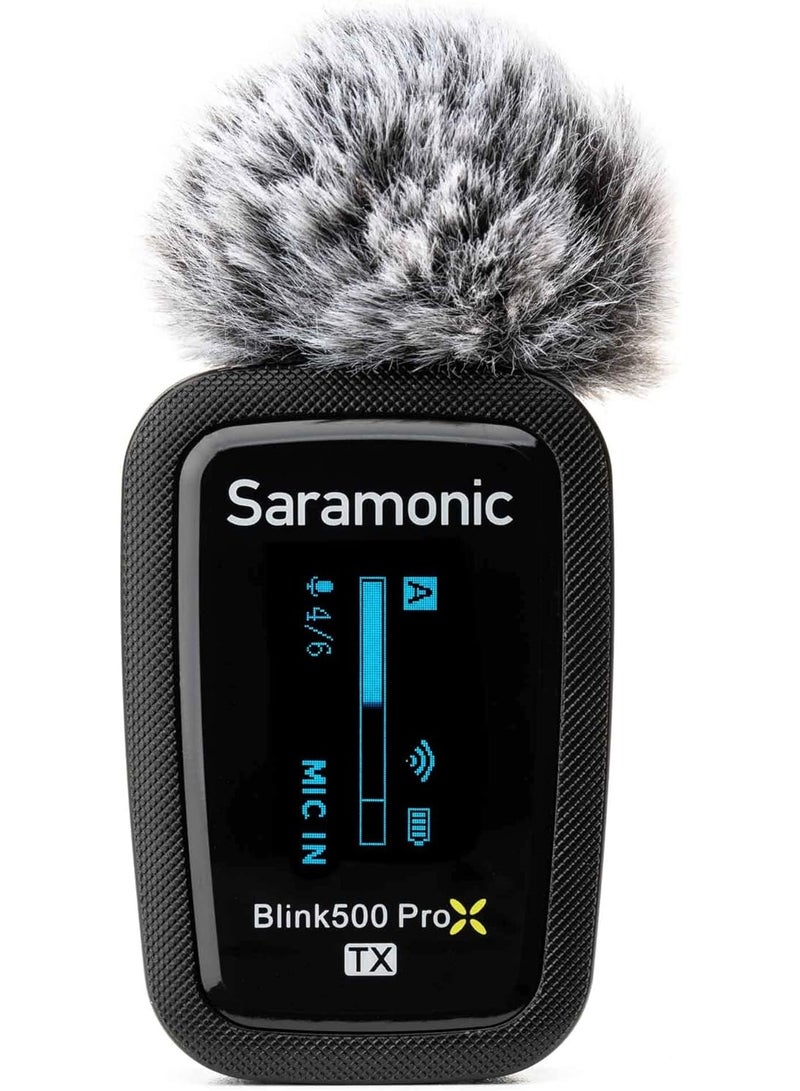 Saramonic Blink 500 Prox B2 | 2-Person Wireless 2.4GHz Clip-On Microphone System with Lavaliers - Image 5
