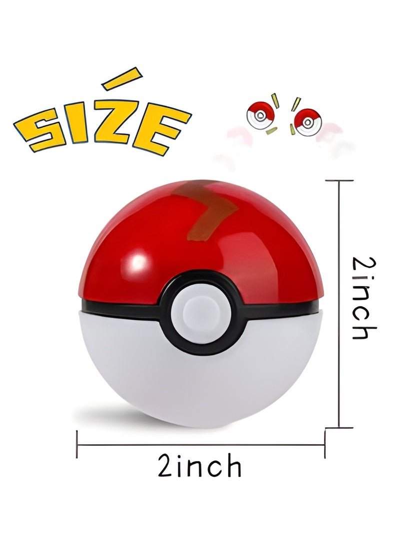 RATSAW - 12Pcs Pokemon Ball Super Fighting Toys Set Action Figures Collection Pocket Monster Action Figure Toy Birthday Party Gift Idea Toy - Image 1