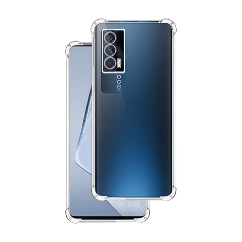 7-Seven 7SEVEN® Back Cover for IQOO 7 5G Transparent Mobile Back Case Shock Proof Design Camera Edges Protection Crystal Clear Phone Case Silicon Soft TPU and Flexible Bumper Phone Cover - Image 1