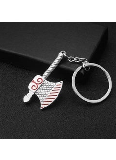 Metal Wrench Keychain Ruler Sawtooth Car Keyring H-388 thread axe