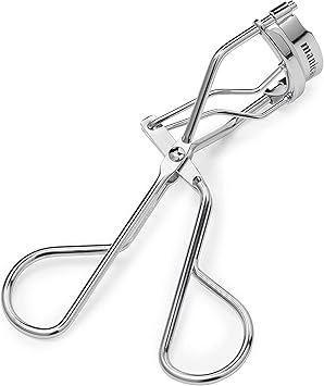 Manicare Eyelash Curler Stainless Steel Curling Wand for Creating Longer Looking Eyelashes with Comfort Grip Design - Image 1