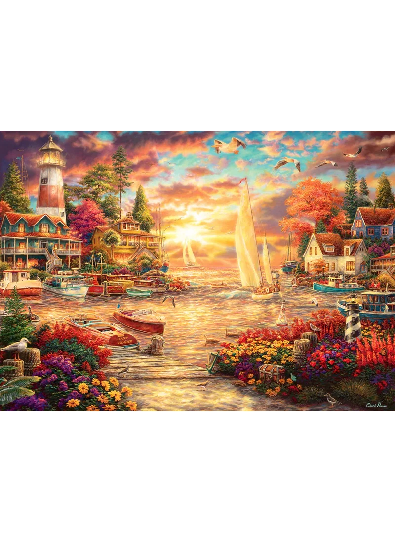 Anatolian 3000 Piece Puzzle / End of Day at the Harbor - Code 4922