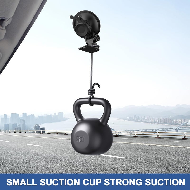 xsaaczm Radar Detector Mount - Car Windshield & Dashboard Suction Cup Bracket for Uniden Models - Image 4