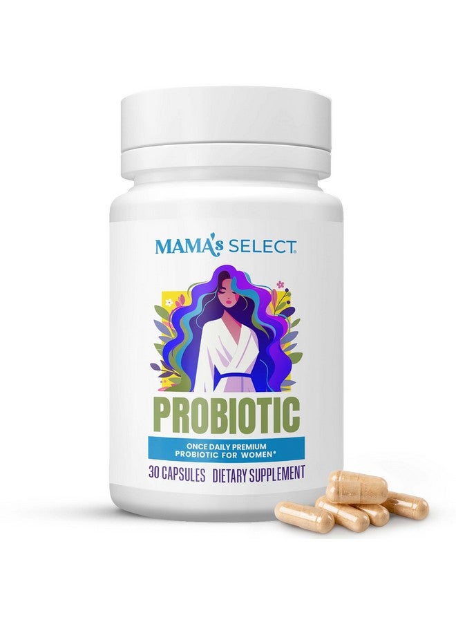 Mama's Select Prenatal Probiotics for Pregnant Women - Pregnancy, Postnatal & Postpartum Support - Aids Lactation, Breastfeeding, Digestion, Morning Sickness, Baby Microbiome - 30 Capsules - Image 1