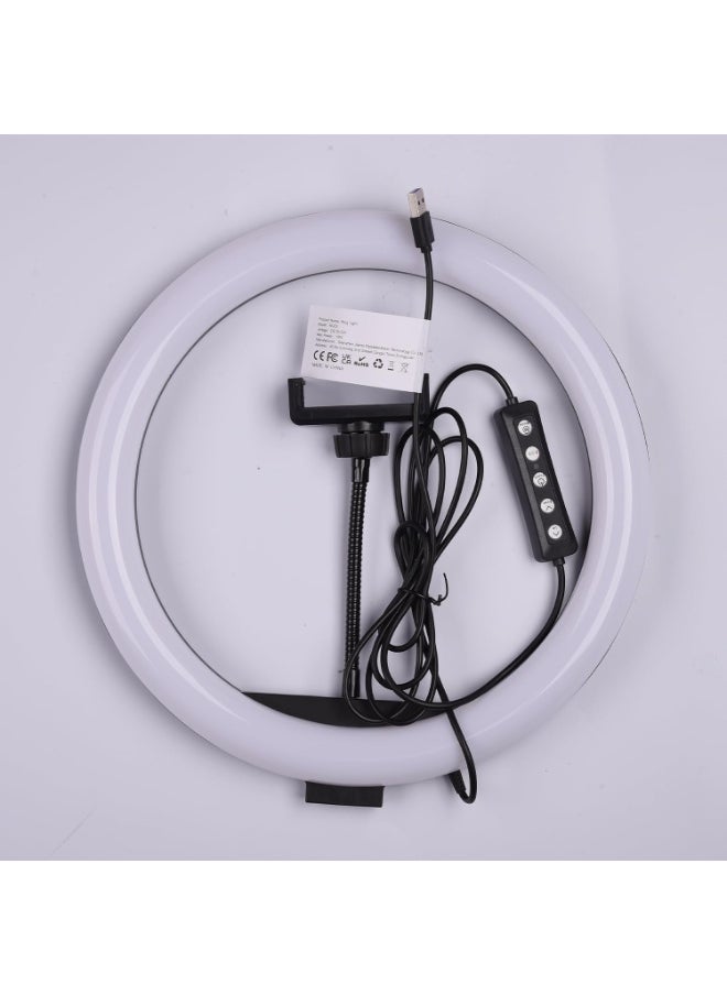 12" LED Ring Light with Tripod Stand & Phone Holder – 177cm Tall, USB Powered, 40 RGB Modes & 13 Brightness Levels – Ideal for Makeup, YouTube, TikTok