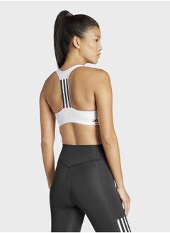 Adidas 3 Stripes Powerimpact Medium Support Bra  - Image 2