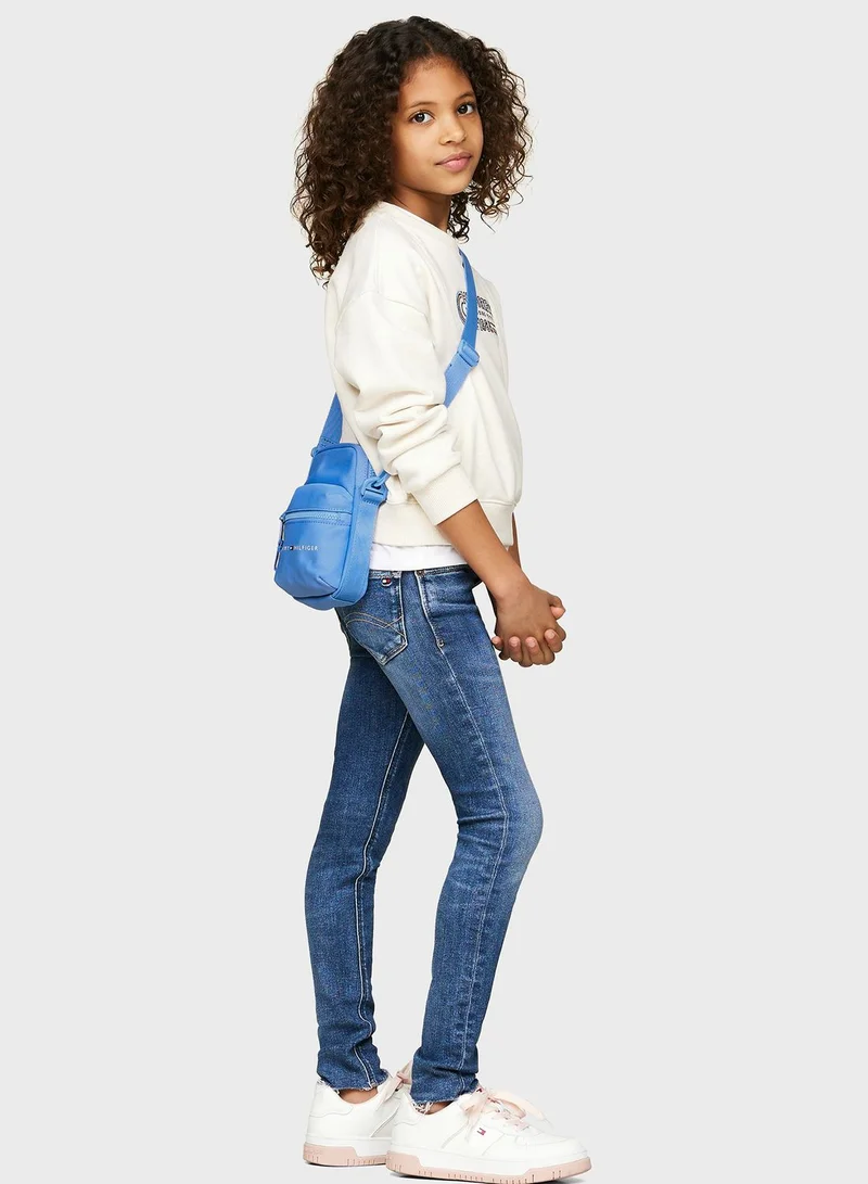 TOMMY HILFIGER Kids Logo Messenger Bag