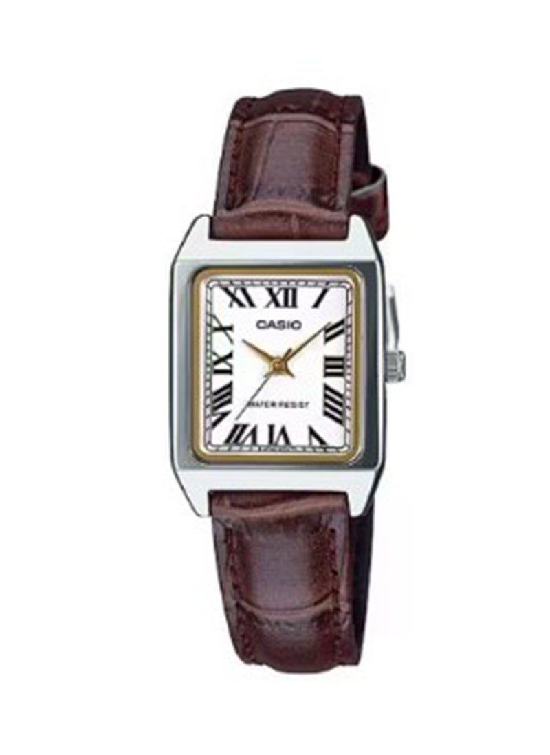 CASIO ساعة يد تناظرية LTP-V007L-7B2UDF للنساء