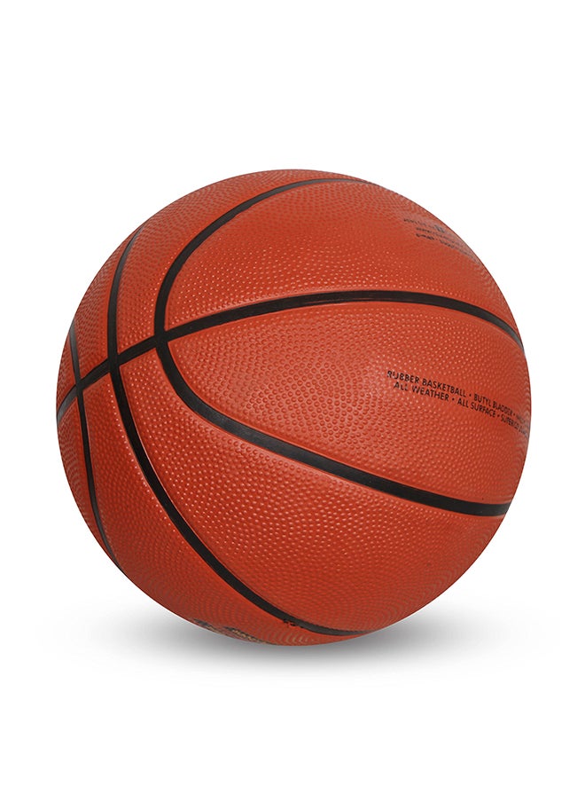 Nivia Top Grip Basketball | Size: 5 | Rubberized Moulded | for Adults | Panels 8 | Machine Stitched | Suitable for Hard Surface, Wooden Flooring, Indoor Synthetic Surface  - Image 4