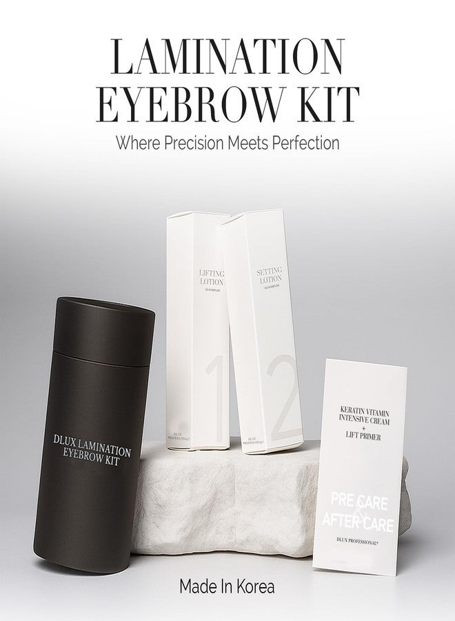 DLUX PROFESSIONAL Keratin & Vitamin Brow Lamination Kit, 15 Treatments - Image 4
