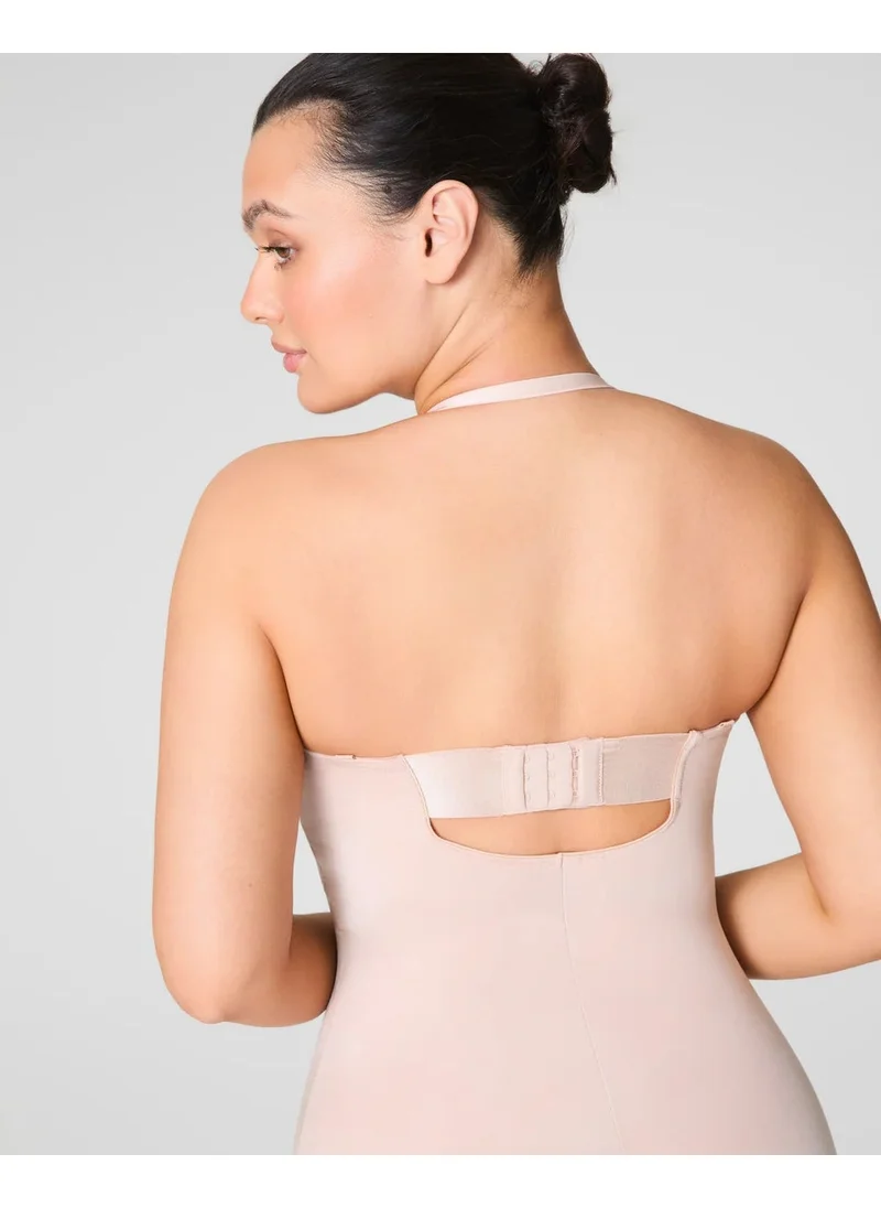 princess polly baby blue dress Backless Spanx