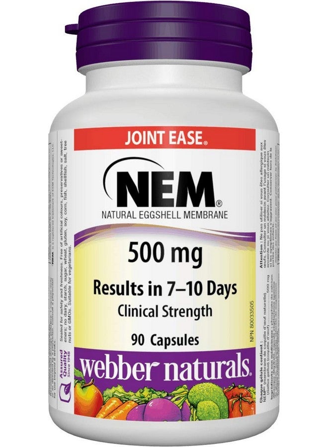 Webber naturals Webber Naturals NEM Natural Eggshell Membrane 500mg, 90 Capsules