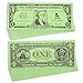 LEARNING ADVANTAGE One Hundred Dollar Play Bills Set of 50 100 Paper Bills Designed and Sized Like Real US Currency Teach Currency Counting and Math with Play Money - Image 3