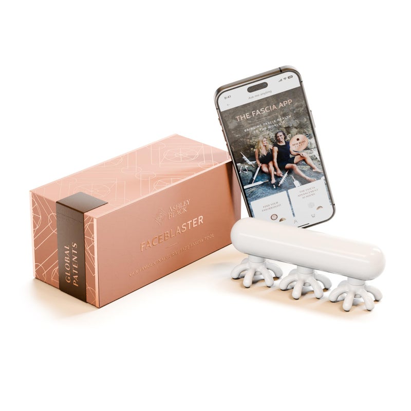 FasciaBlaster The FaceBlaster by Ashley Black A Collagen Boosting Fascia Remodeling Skin Tightening Face Contouring and Massaging Tool - Image 1