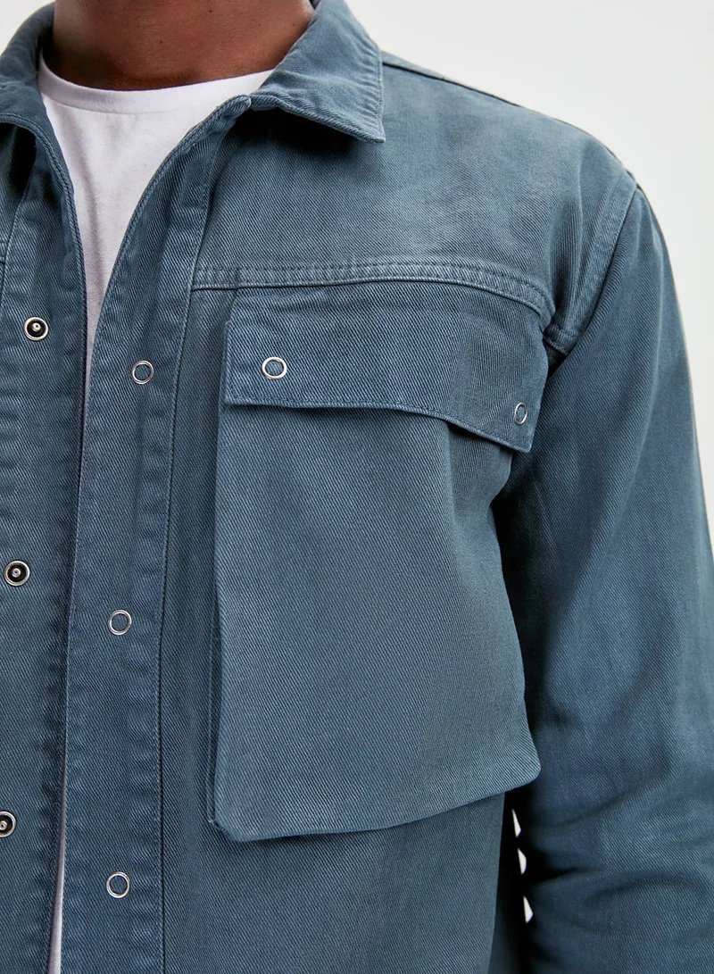 trendyol Pocket Detail Trucker Jacket