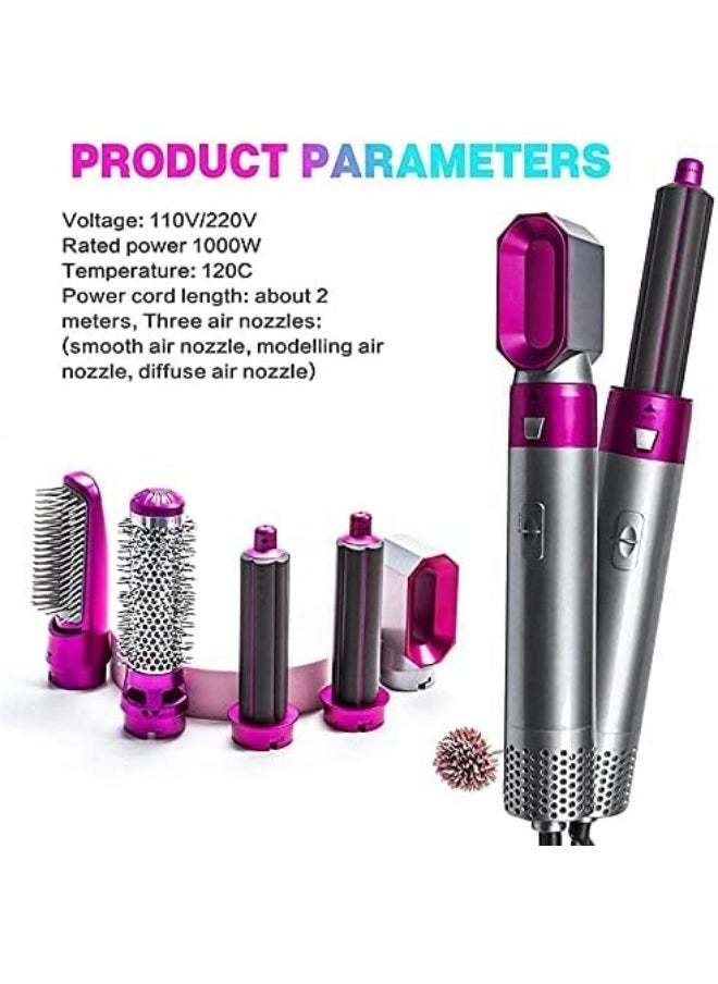 ELTRAZONE Hot Electric Air Brush 5-in-1 Hair Styler – Salon-Style Hair at Home with Straightener, Volumizer, Curler Functions – Advanced Negative Ion Technology for Frizz-Free, Shiny Hair – Compact, Multi-Functional Design – Safe & Easy to Use – Perfect for All Hair Types – Available on Noon UAE - Image 4
