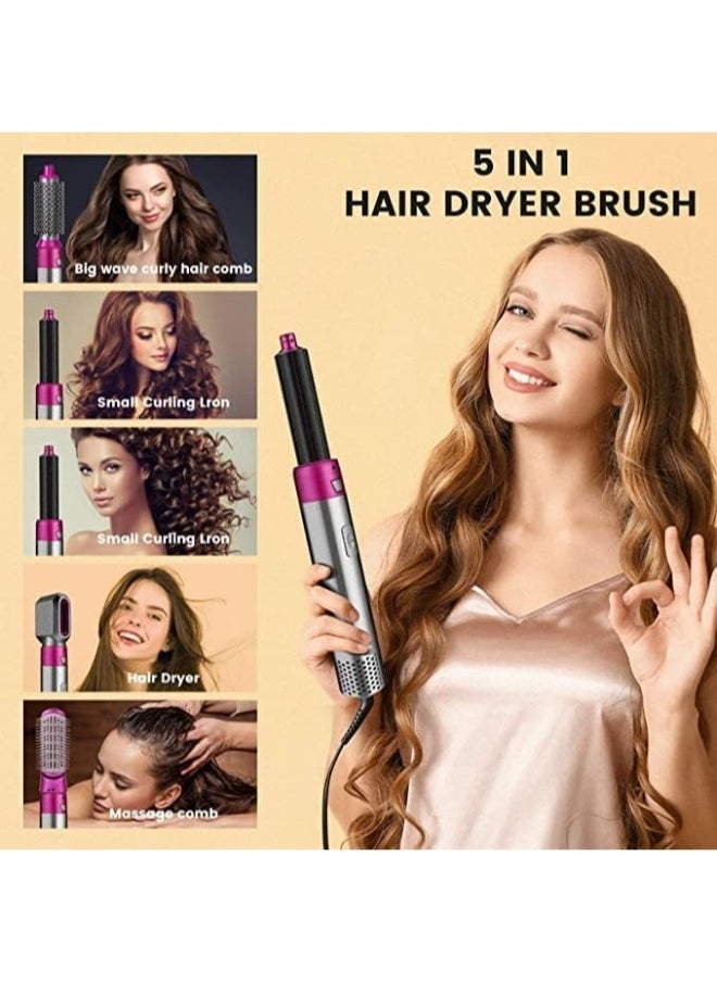 ELTRAZONE Hot Electric Air Brush 5-in-1 Hair Styler – Salon-Style Hair at Home with Straightener, Volumizer, Curler Functions – Advanced Negative Ion Technology for Frizz-Free, Shiny Hair – Compact, Multi-Functional Design – Safe & Easy to Use – Perfect for All Hair Types – Available on Noon UAE - Image 3
