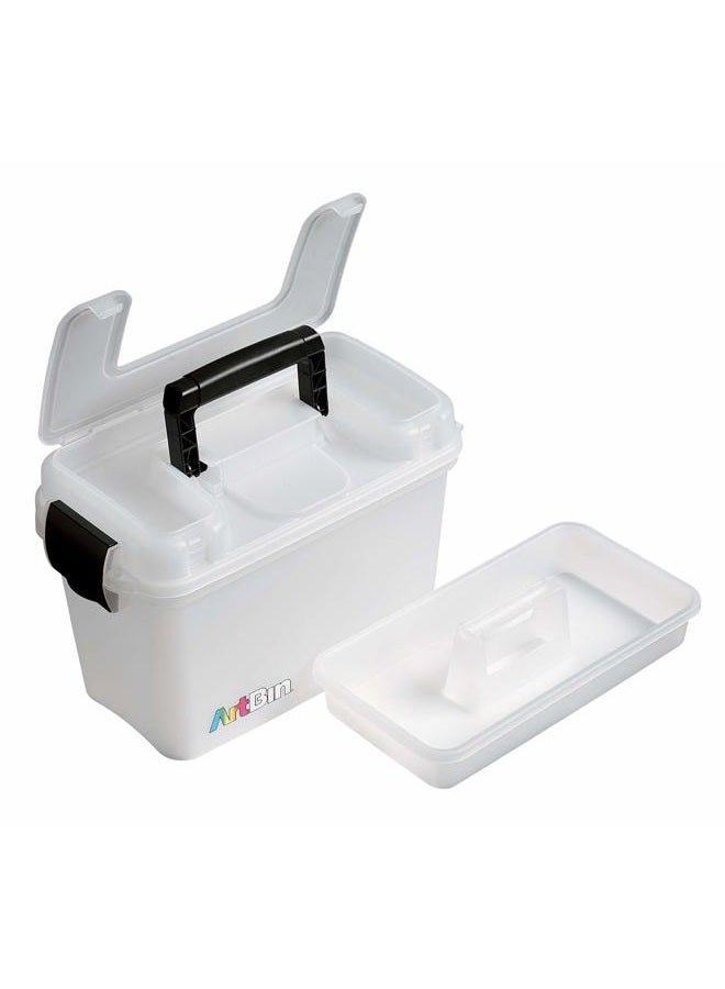 ArtBin Sidekick Polypropylene Storage Box, 15 x 10 x 7.75-Inch Size, Clear - Image 2