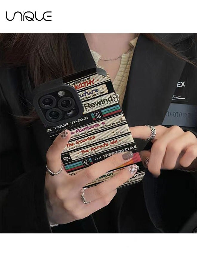 Unique Compatible with iPhone 16 Pro Case - Tuya English Phone Case - Stylish TPU Drop Protection - Image 4