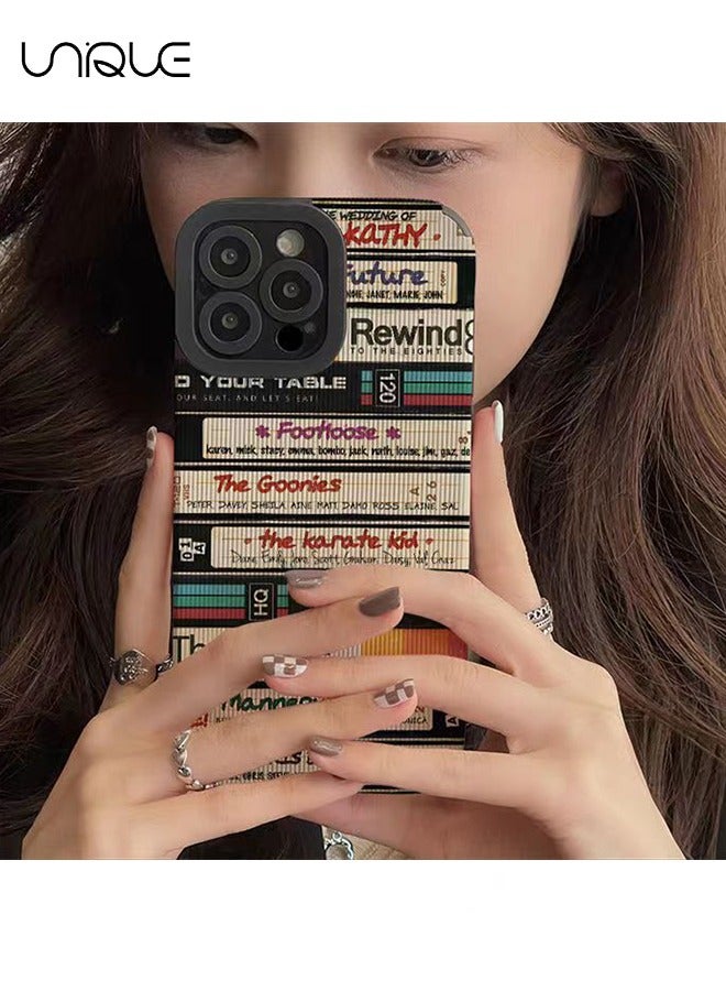 Unique Compatible with iPhone 16 Pro Case - Tuya English Phone Case - Stylish TPU Drop Protection - Image 5